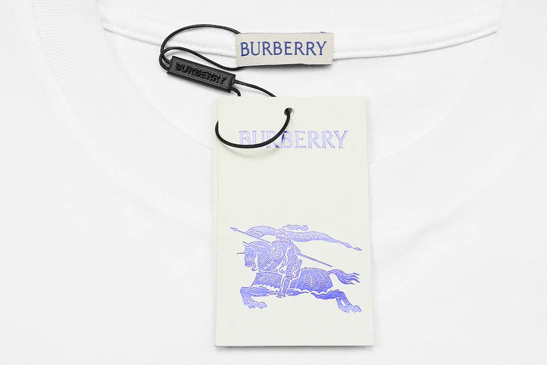 BBR BURBERRY 2026New Arrival logo Same Style t · 300 100％ · 32 · ：White Size：XS S M L